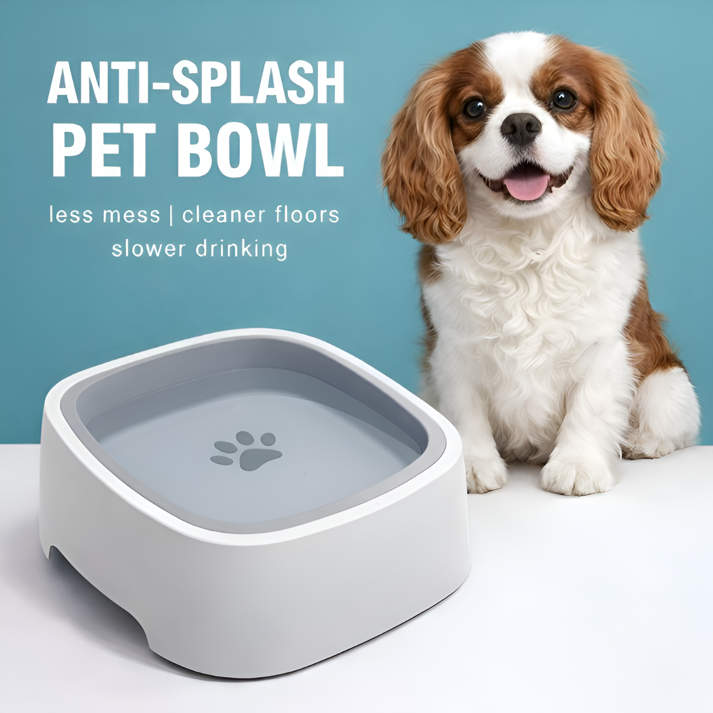 Anti Spill Water Bowl